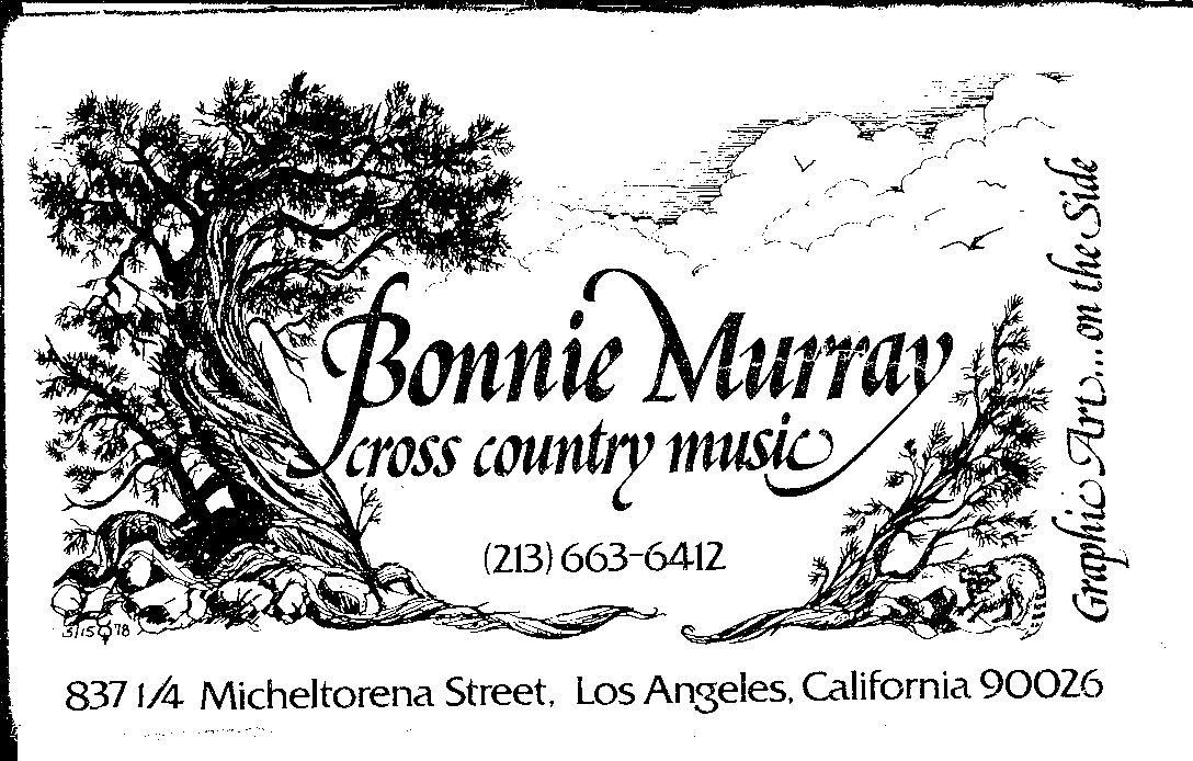 Bonnie Murry Bus Card